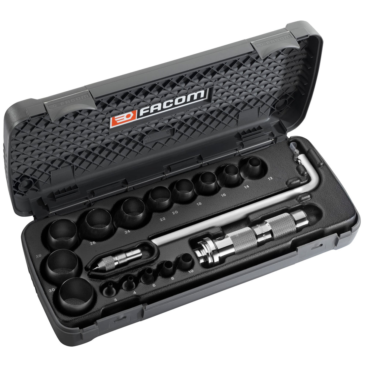 Coffret d'emporte-pièces pour joints - 18 pièces