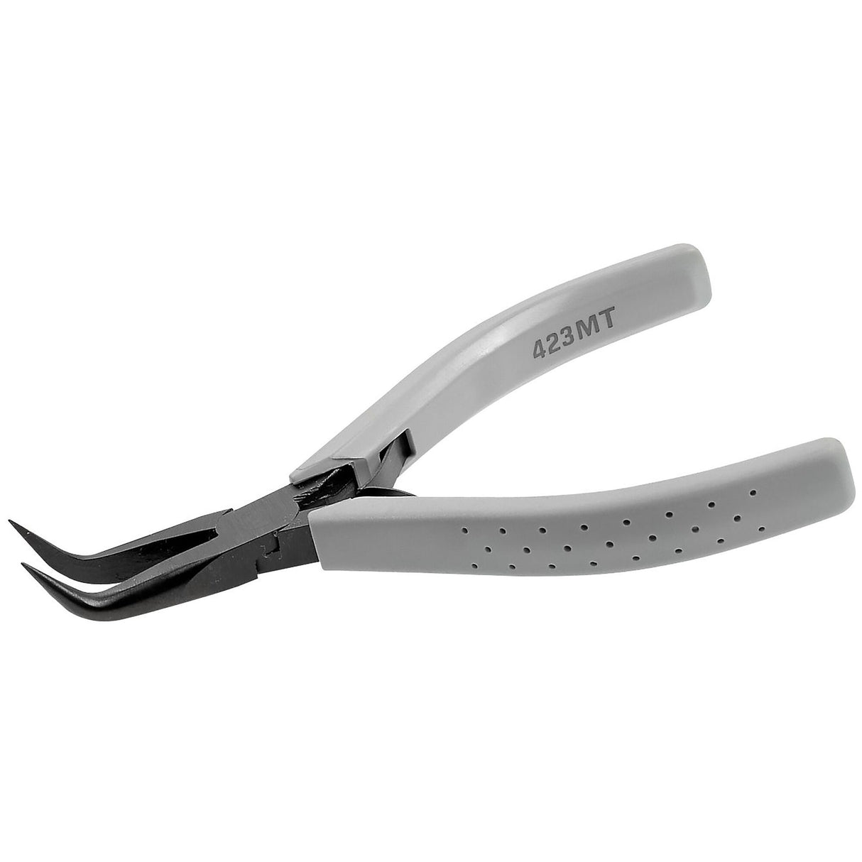Pince de préhension MICRO-TECH® à becs rigides coudés à 60°