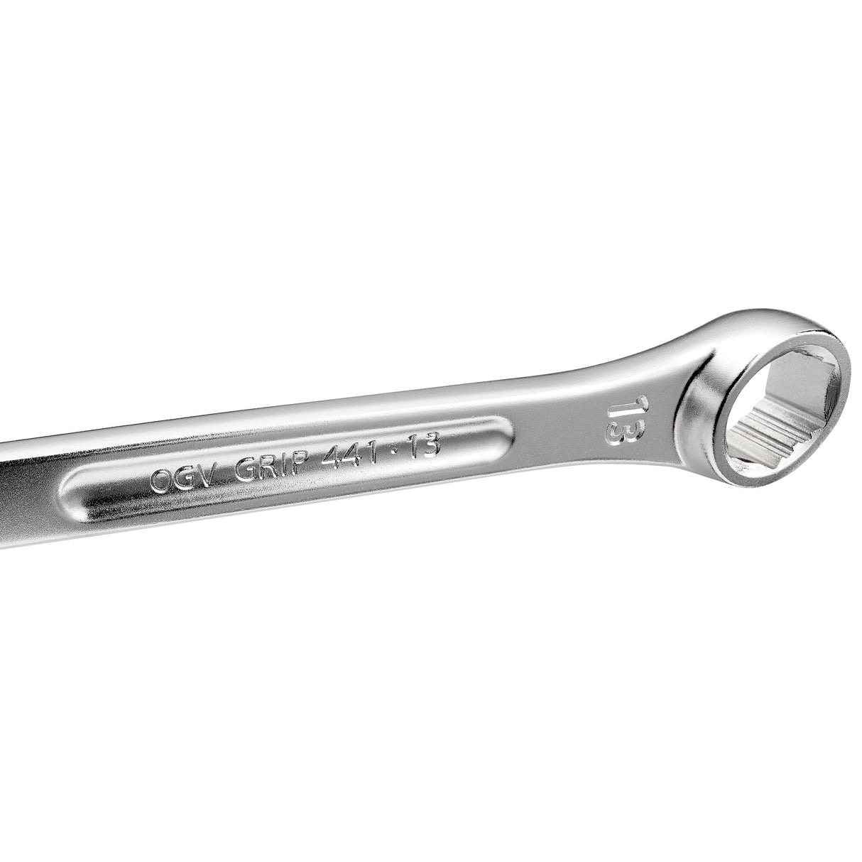 Jeu de 8 clés mixtes longues OGV® Grip 441 (8 à 19 mm) sur étui JP