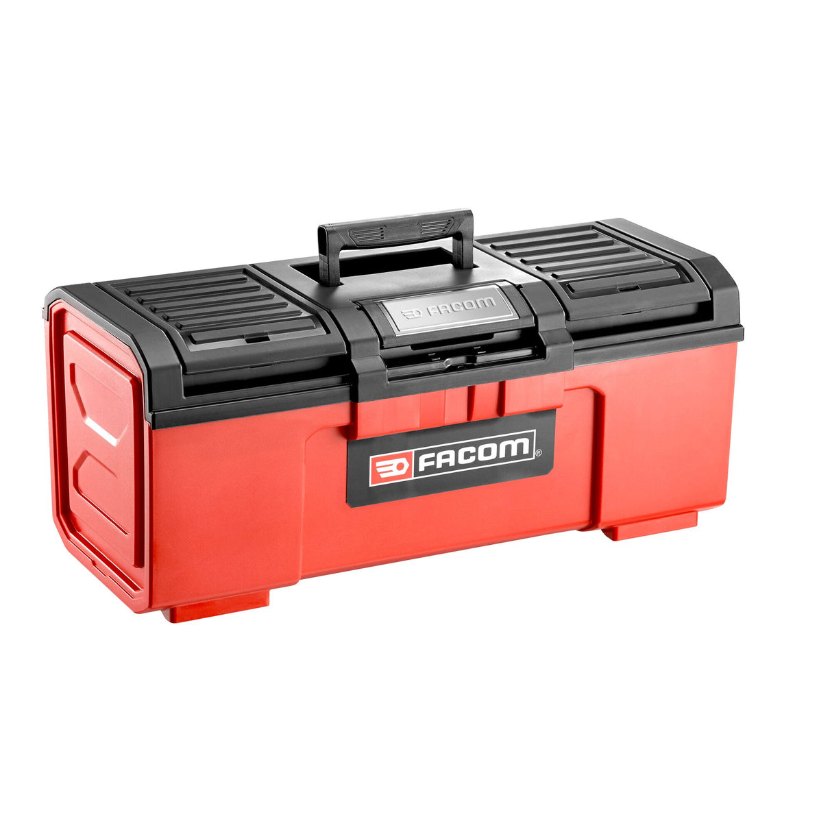 Boîte à outils plastique 24'' à fermeture automatique