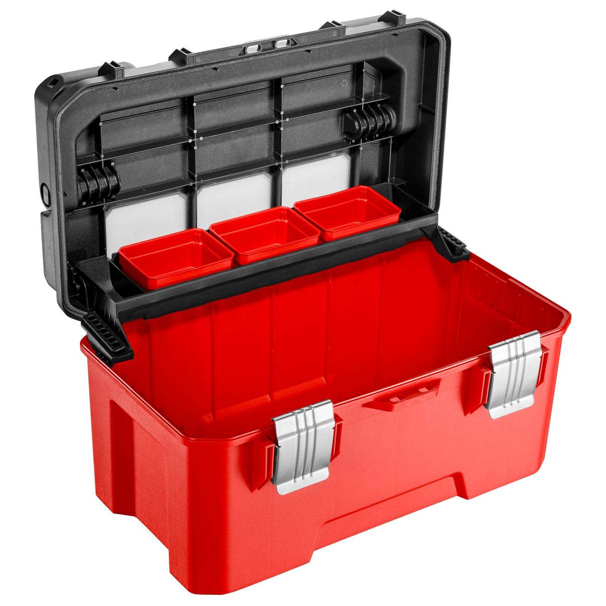 Boîte à outils plastique 20'' poignée aluminium