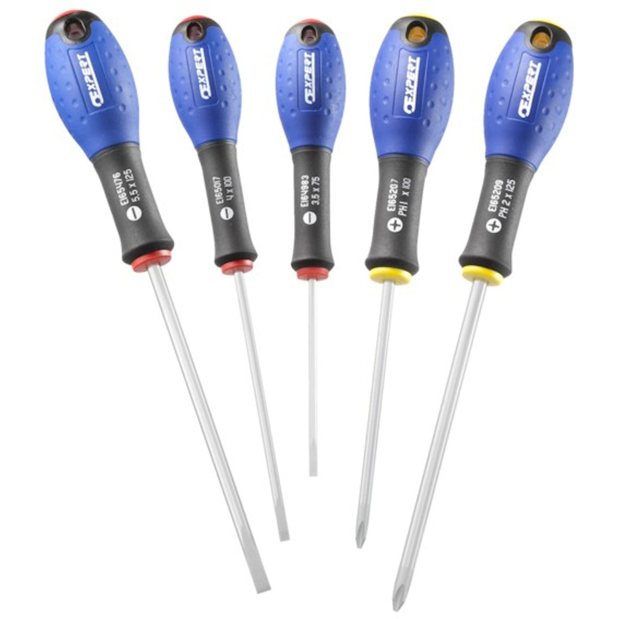 EXPERT - Jeu de 5 tournevis pour vis à fente + Phillips®