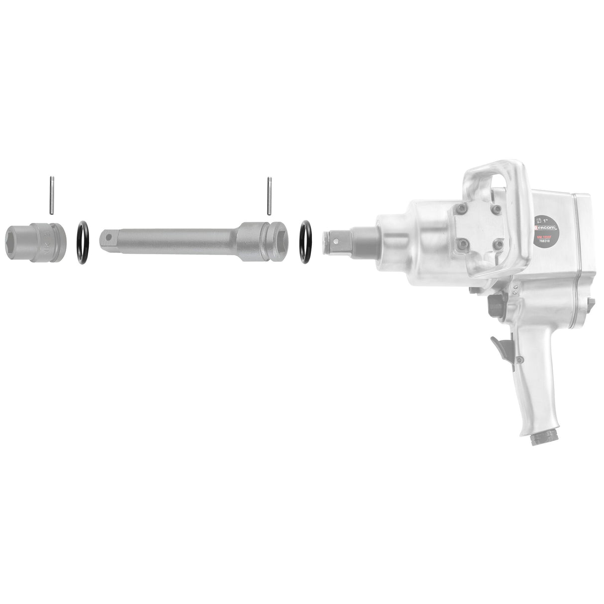 Goupille douille impact 2.5 X 14.8 mm