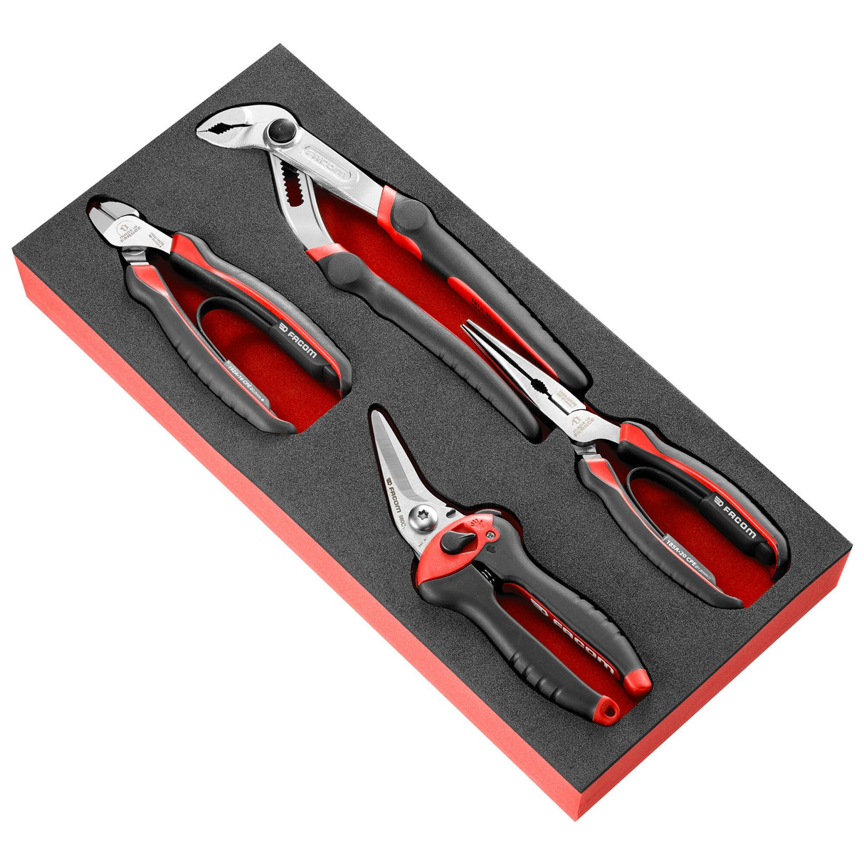 Module mousse 3 pinces CPE + cisaille coupe-tout