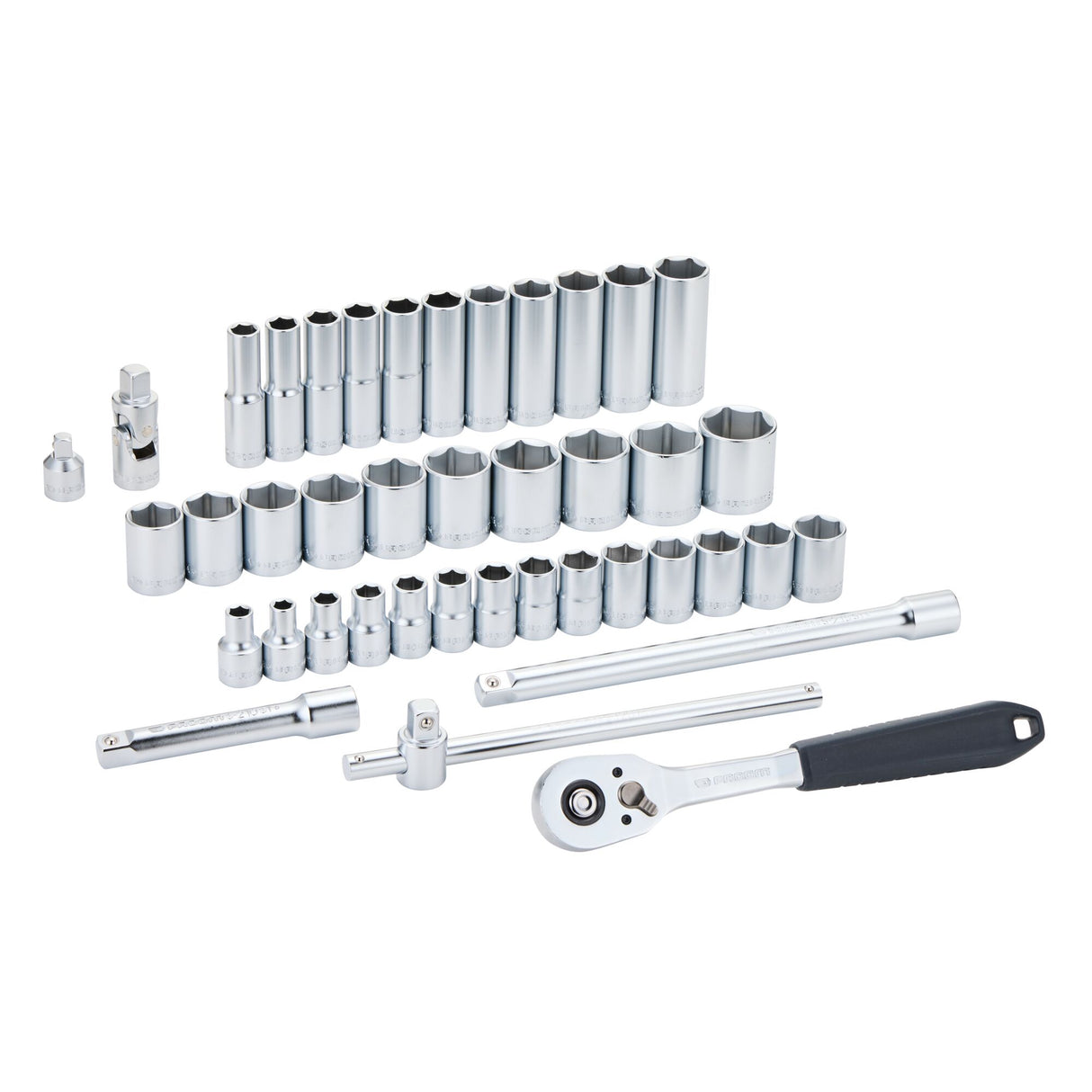 Coffret cliquet-douilles 1/2" Twin Box - 41 pièces