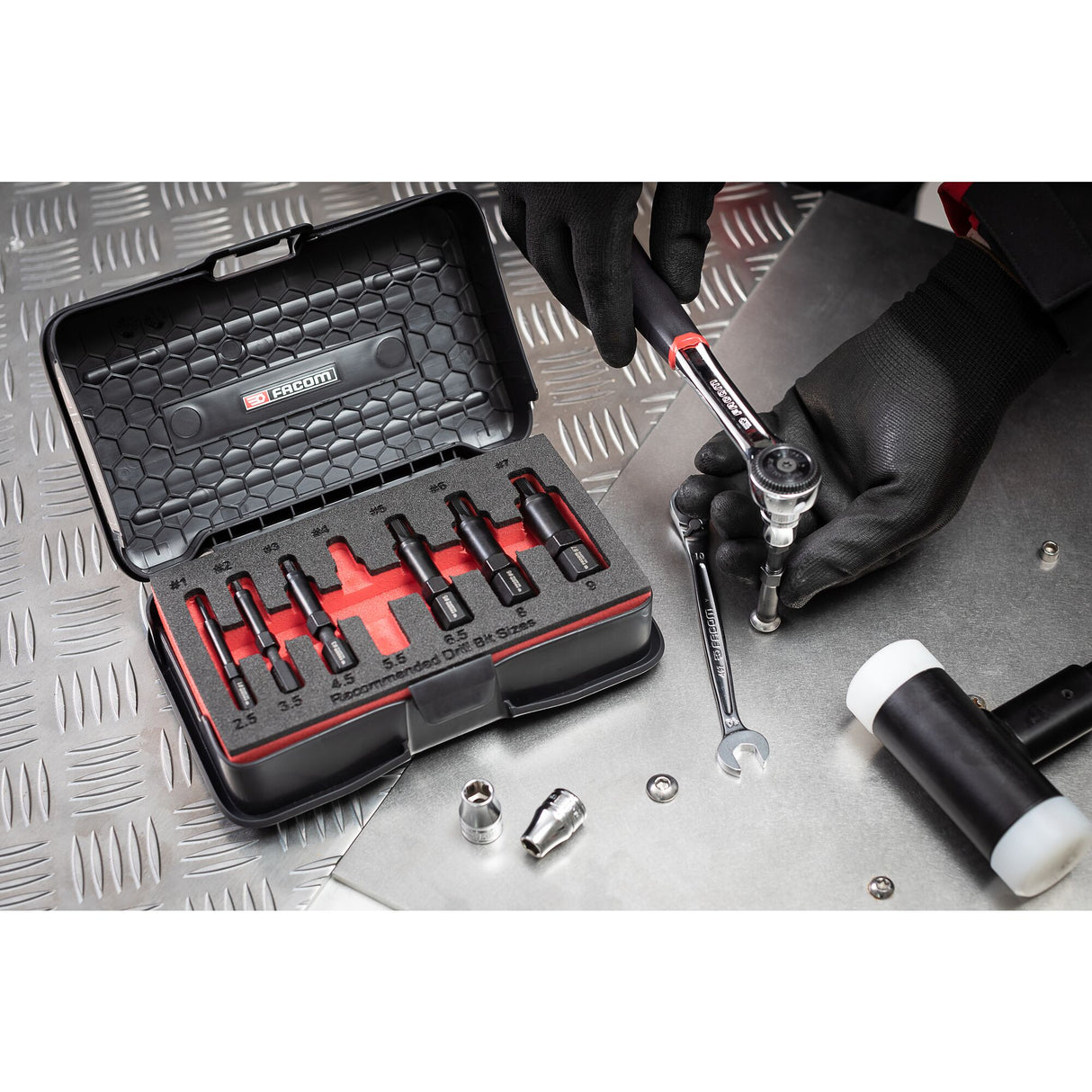 Jeu d'extracteurs OGV® Grip, 7 pièces