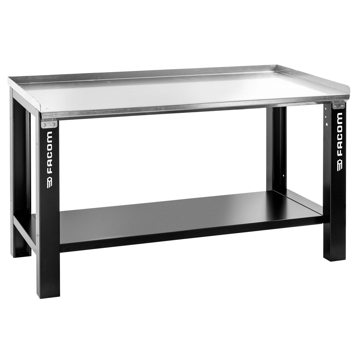 Établi d'atelier plateau galvanisé 1,5 m