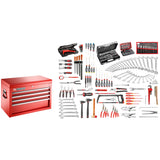 Sélection maintenance industrielle 200 outils - coffre 4 tiroirs
