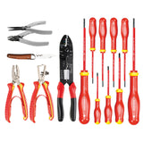 Sélection électronique 15 outils - sacoche cuir