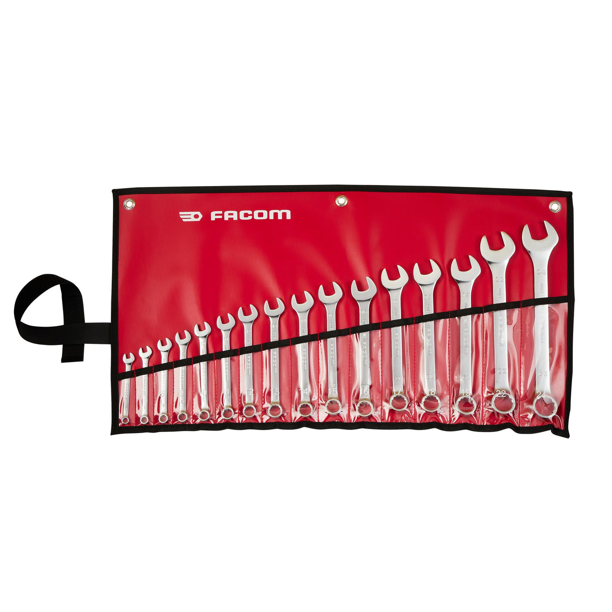 Jeu de clés mixtes - 40B - Trousse textile - 16 pièces