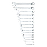 Jeu de clés mixtes - 40B - Trousse textile - 16 pièces