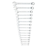 Jeu de clés mixtes - 40B - Trousse textile - 16 pièces