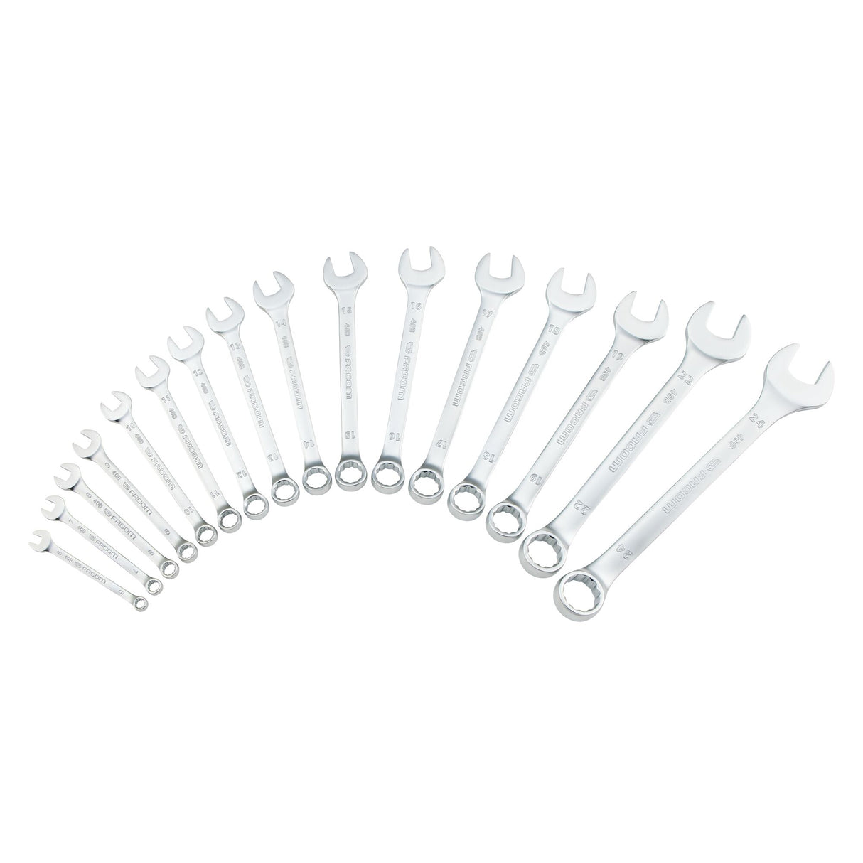 Jeu de clés mixtes - 40B - Trousse textile - 16 pièces