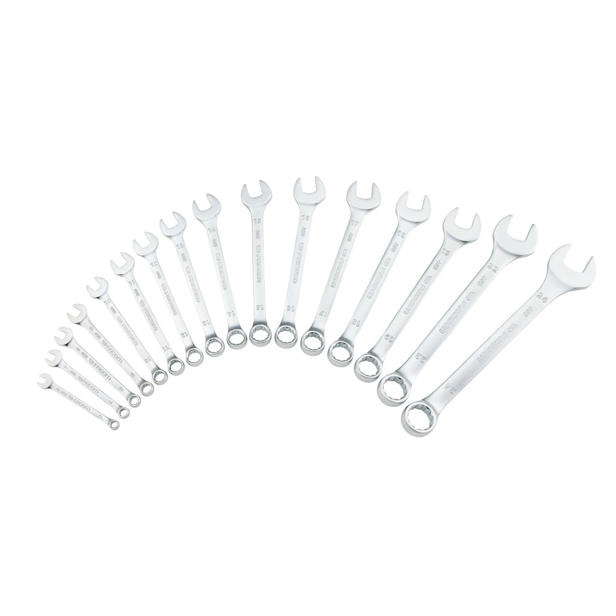 Jeu de clés mixtes - 40B - Trousse textile - 16 pièces