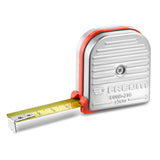 Mètre à ruban boitier inox 2 mètres