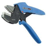 Pince à sertir pour extrémités de câbles, capacité 0,5 à 6 mm²