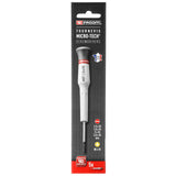 Coffret de 5 tournevis MICRO-TECH®, pour vis à fente et Phillips®