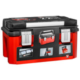 Boite à outils en plastique type Cantilever PRO, 20 inches, sélection 22 outils