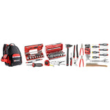 Sélection particuliers/enseignement technique 74 outils - sac à dos textile
