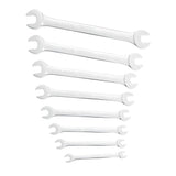Jeu de clés à fourche, métrique, 8 pièces