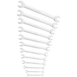 Jeu de clés à fourche, métrique, 12 pièces