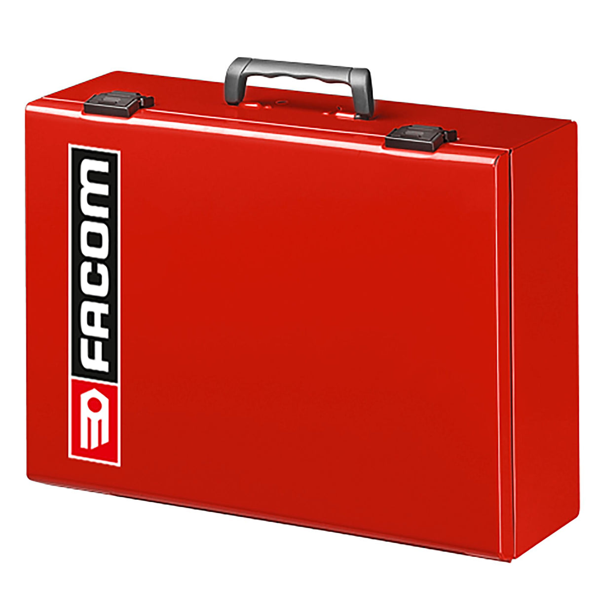 Valise métal à emporter, pour caissons petite largeur, poignée, L 403 x H 135 mm