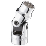 J.F - Douilles articulées, 12 pans en pouces, 3/8"