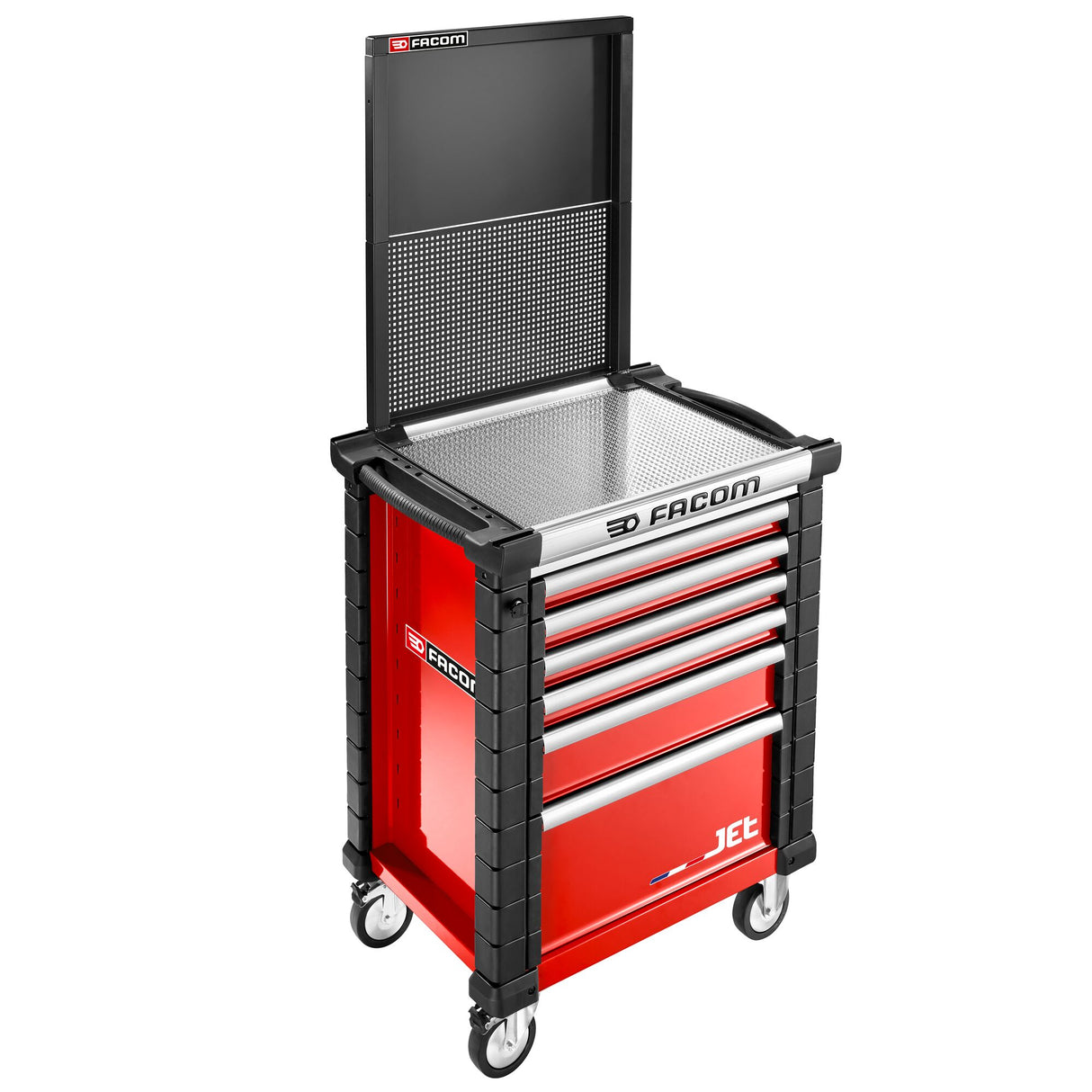Accessoire plateau servante atelier JET : panneau d'affichage métal - série JET.MXA