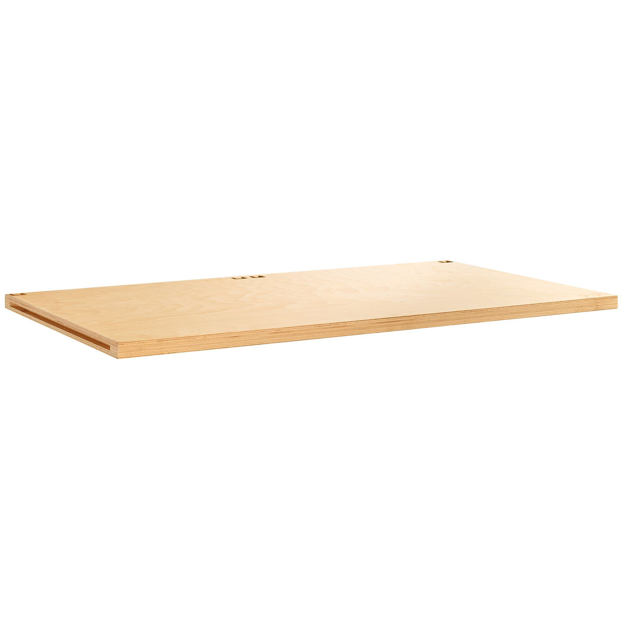 Plateau bois 40 mm, 1455 x 750 mm, résistance charge statique 1000 kg