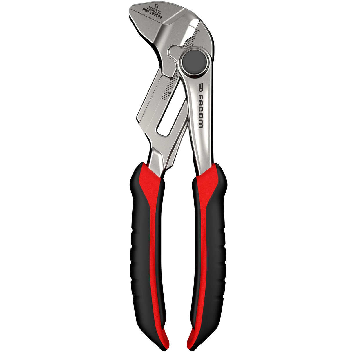 Pince clé 180 mm manche bi-matière