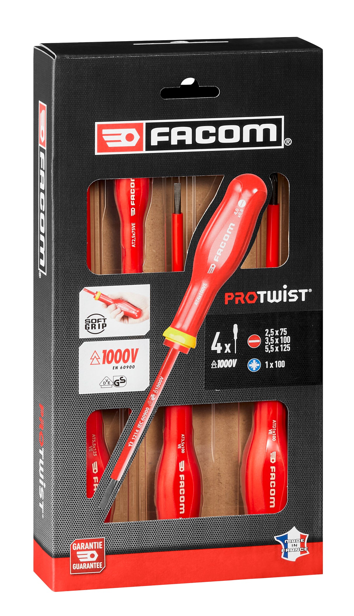 ATD.JVE - Coffrets de tournevis Protwist® isolés 1000 V