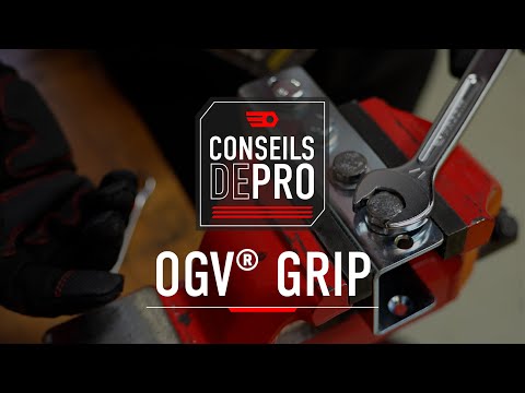 Jeu de 8 clés mixtes longues OGV® Grip 441 (8 à 19 mm) sur étui JP